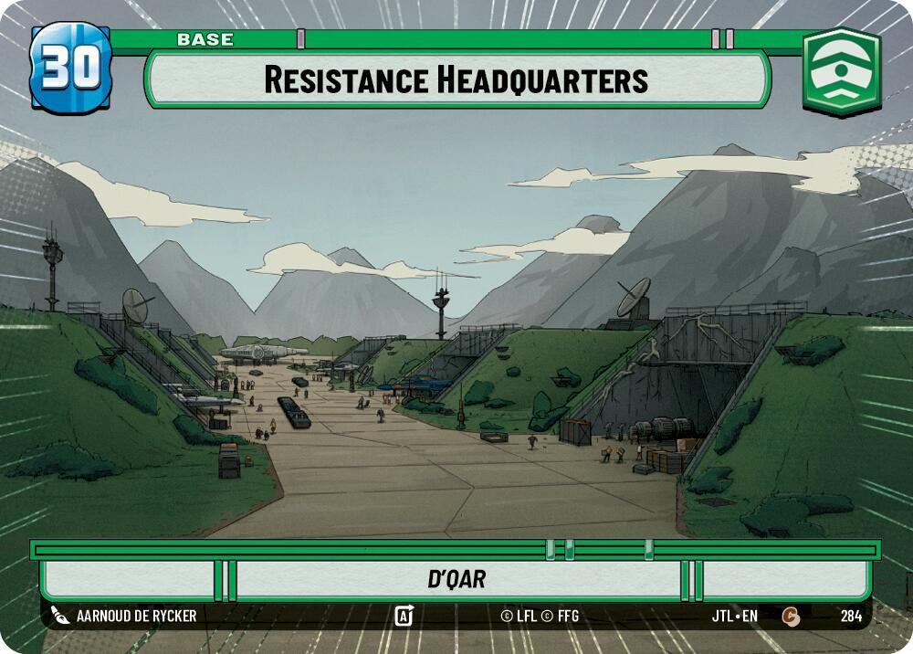 Resistance Headquarters // X-Wing (Hyperspace), Jump to Lightspeed 284 // T06
