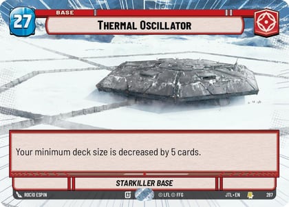 Thermal Oscillator (Hyperspace), Jump to Lightspeed 287