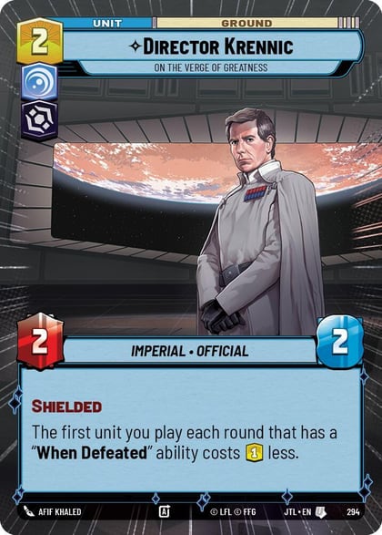 Director Krennic - On the Verge of Greatness (Hyperspace), Jump to Lightspeed 294