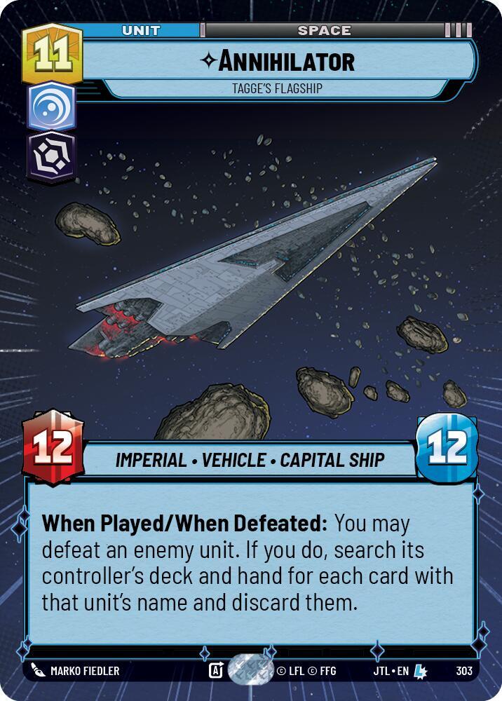 Annihilator - Tagge's Flagship (Hyperspace), Jump to Lightspeed 303