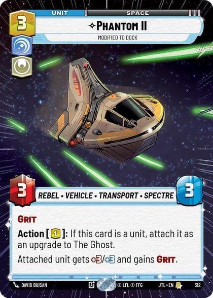 Phantom II - Modified to Dock (Hyperspace), Jump to Lightspeed 312