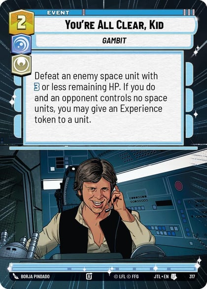 You're All Clear, Kid (Hyperspace), Jump to Lightspeed 317
