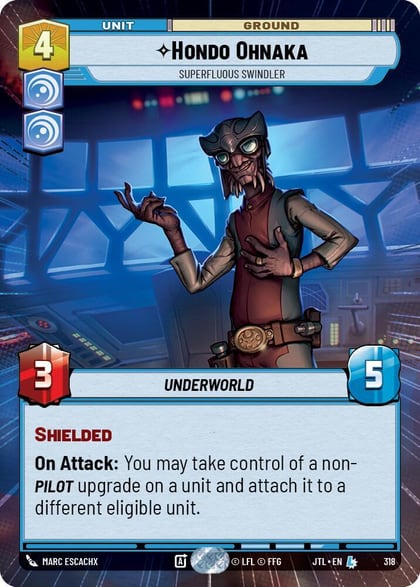 Hondo Ohnaka - Superfluous Swindler (Hyperspace), Jump to Lightspeed 318