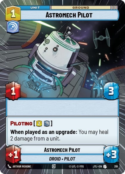 Astromech Pilot (Hyperspace), Jump to Lightspeed 319