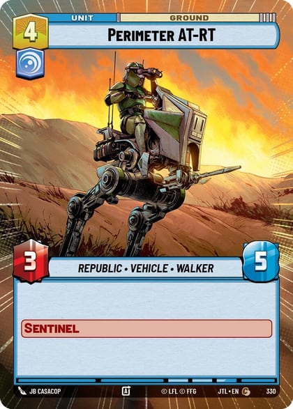 Perimeter AT-RT (Hyperspace), Jump to Lightspeed 330
