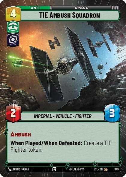 TIE Ambush Squadron (Hyperspace), Jump to Lightspeed 349