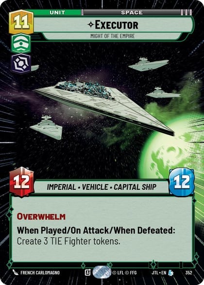 Executor - Might of the Empire (Hyperspace), Jump to Lightspeed 352