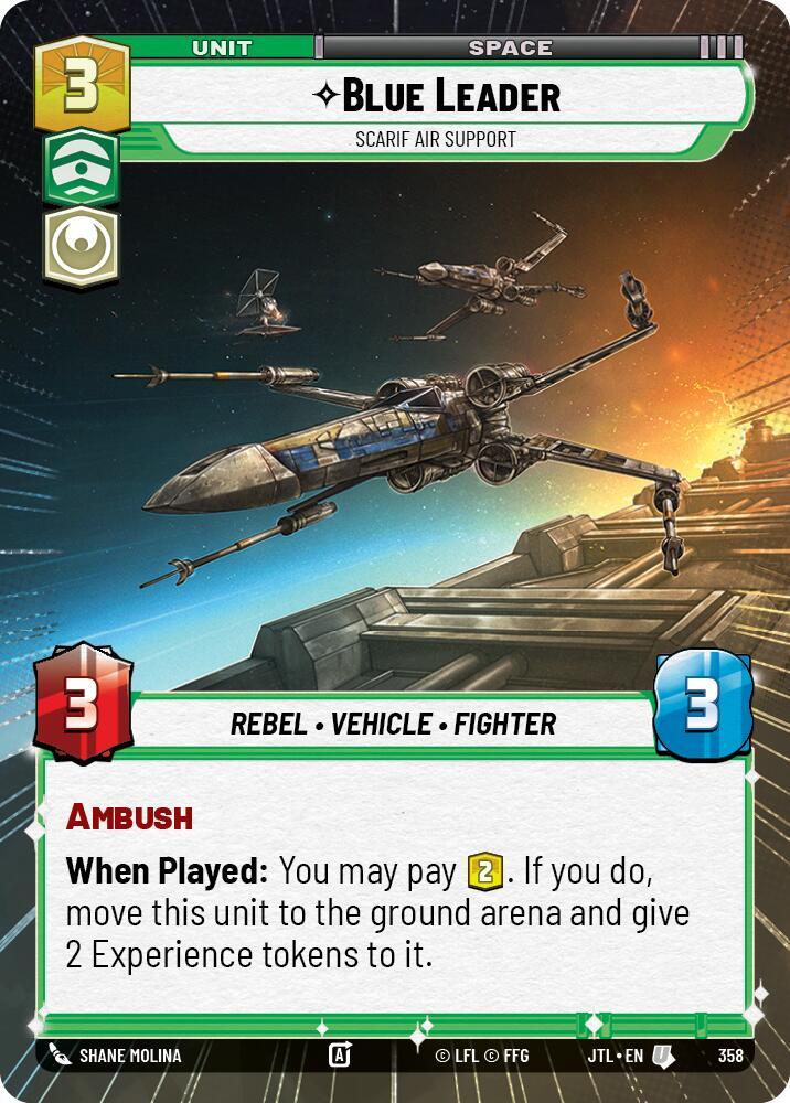 Blue Leader - Scarif Air Support (Hyperspace), Jump to Lightspeed 358