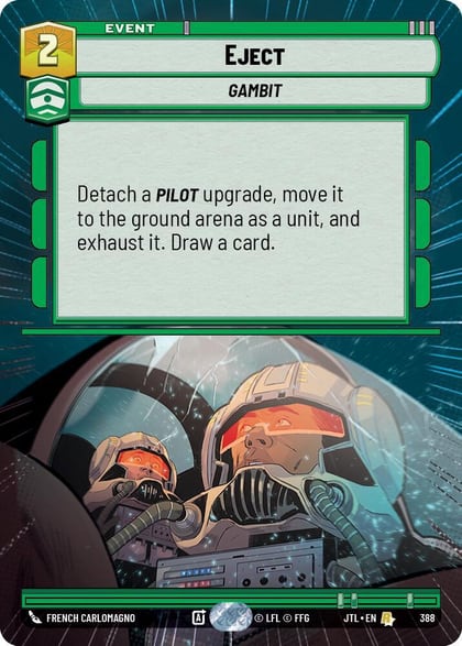 Eject (Hyperspace), Jump to Lightspeed 388