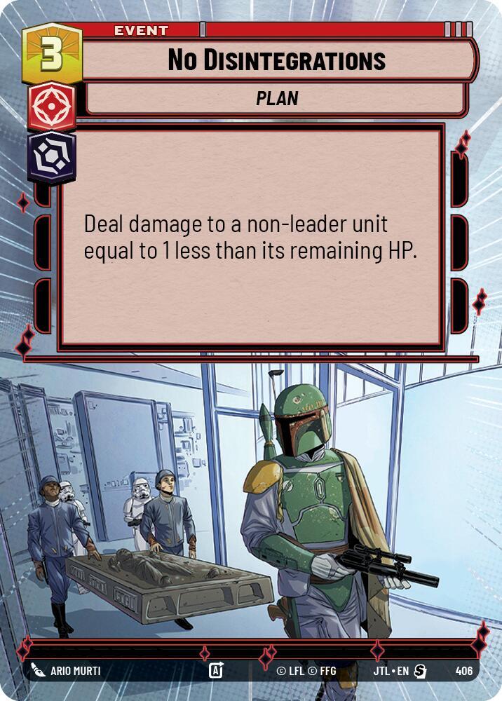 No Disintegrations (Hyperspace), Jump to Lightspeed 406