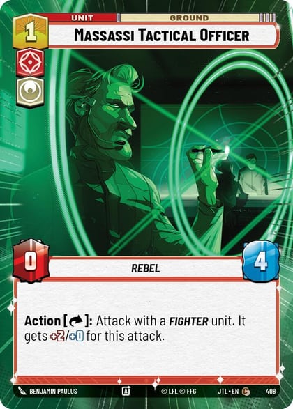 Massassi Tactical Officer (Hyperspace), Jump to Lightspeed 408