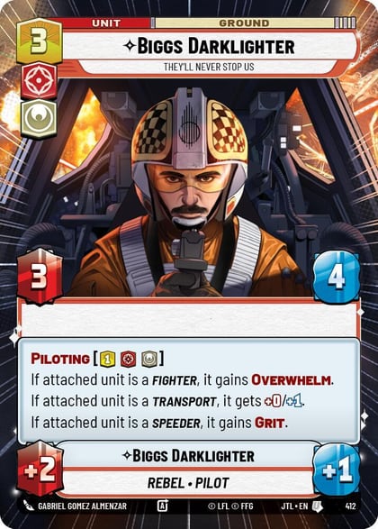 Biggs Darklighter - They'll Never Stop Us (Hyperspace), Jump to Lightspeed 412
