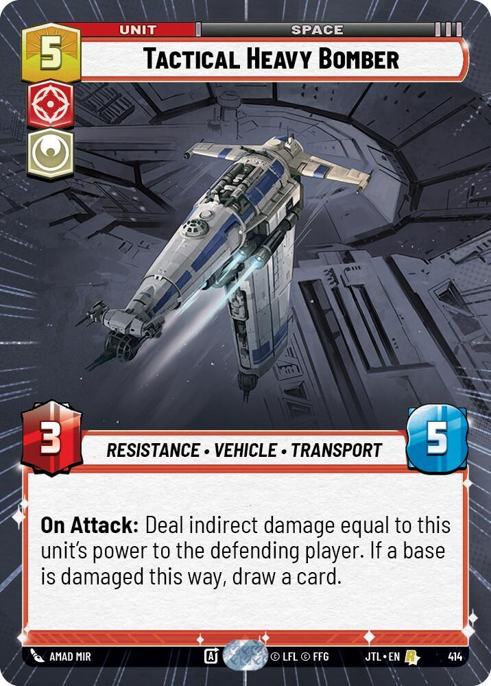 Tactical Heavy Bomber (Hyperspace), Jump to Lightspeed 414