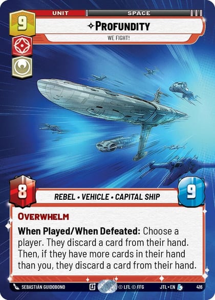 Profundity - We Fight! (Hyperspace), Jump to Lightspeed 416