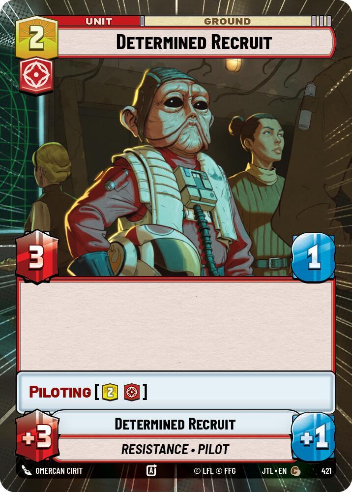 Determined Recruit (Hyperspace), Jump to Lightspeed 421