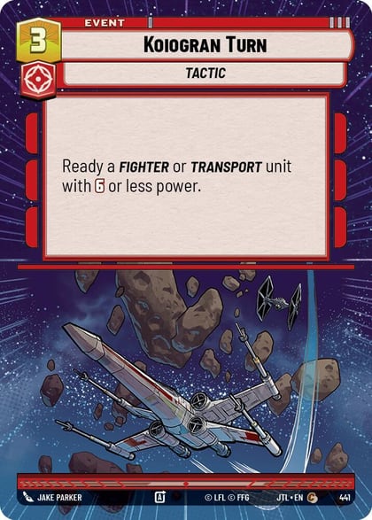 Koiogran Turn (Hyperspace), Jump to Lightspeed 441