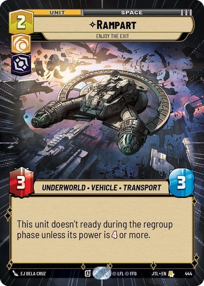 Rampart - Enjoy the Exit (Hyperspace), Jump to Lightspeed 444