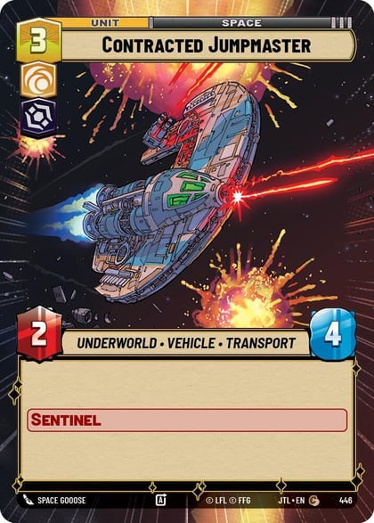Contracted Jumpmaster (Hyperspace), Jump to Lightspeed 446