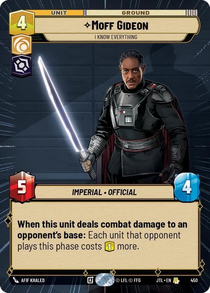 Moff Gideon - I Know Everything (Hyperspace), Jump to Lightspeed 450