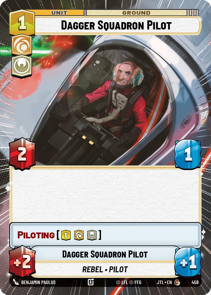 Dagger Squadron Pilot (Hyperspace), Jump to Lightspeed 458