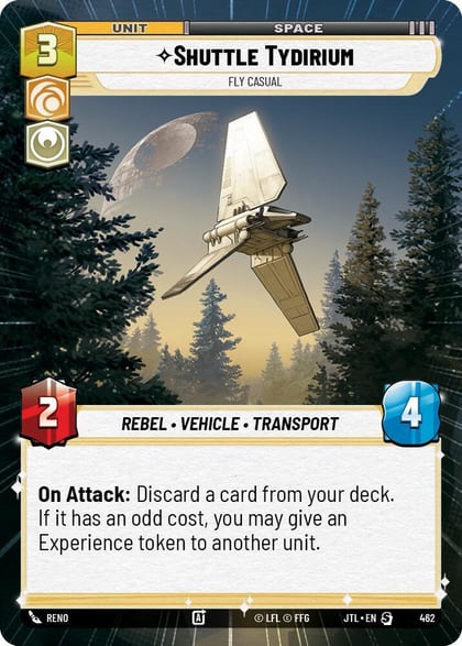 Shuttle Tydirium - Fly Casual (Hyperspace), Jump to Lightspeed 462