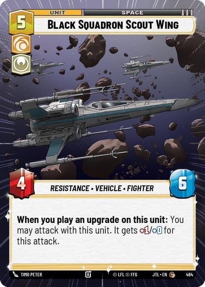 Black Squadron Scout Wing (Hyperspace), Jump to Lightspeed 464