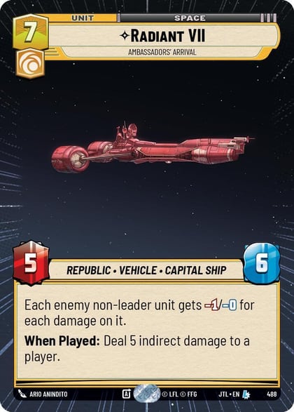 Radiant VII - Ambassadors' Arrival (Hyperspace), Jump to Lightspeed 488