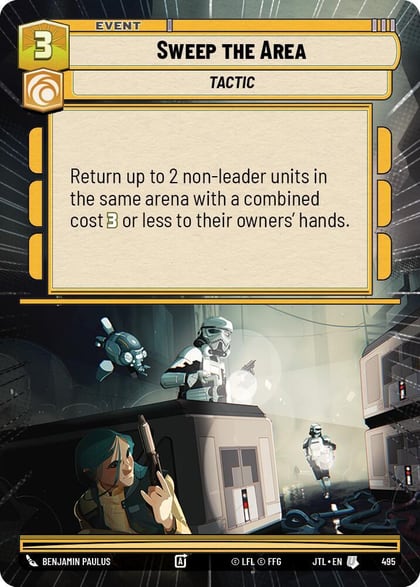 Sweep the Area (Hyperspace), Jump to Lightspeed 495