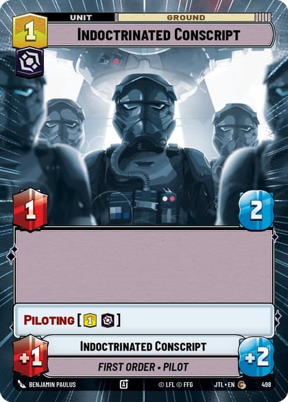 Indoctrinated Conscript (Hyperspace), Jump to Lightspeed 498