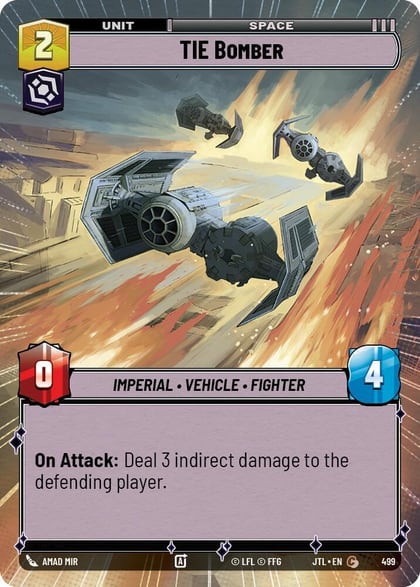TIE Bomber (Hyperspace), Jump to Lightspeed 499