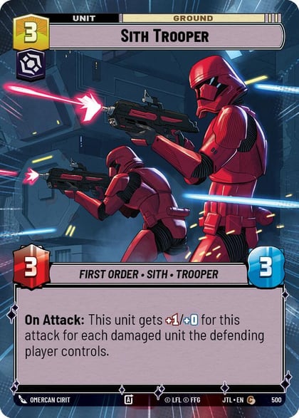 Sith Trooper (Hyperspace), Jump to Lightspeed 500