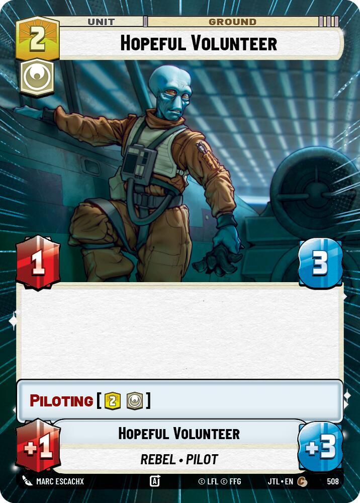Hopeful Volunteer (Hyperspace), Jump to Lightspeed 508