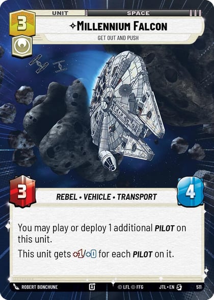 Millennium Falcon - Get Out And Push (Hyperspace), Jump to Lightspeed 511