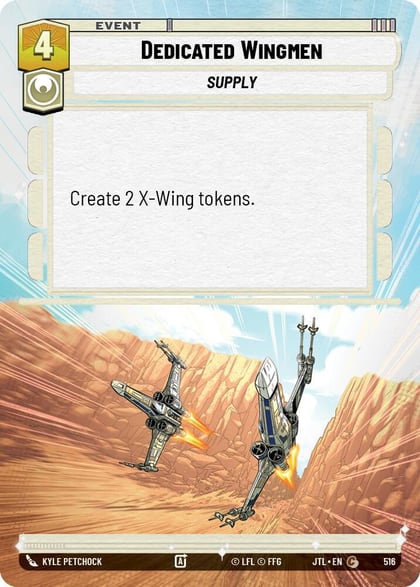 Dedicated Wingmen (Hyperspace), Jump to Lightspeed 516