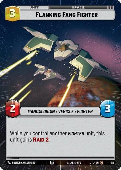 Flanking Fang Fighter (Hyperspace), Jump to Lightspeed 519