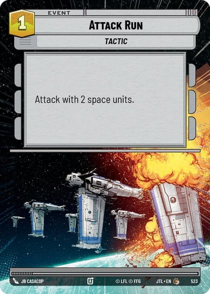 Attack Run (Hyperspace), Jump to Lightspeed 523