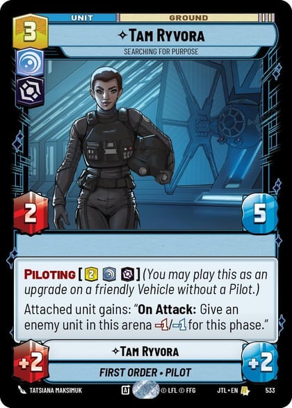 Tam Ryvora - Searching For Purpose (Foil), Jump to Lightspeed 533