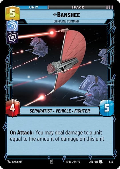 Banshee - Crippling Command (Foil), Jump to Lightspeed 535