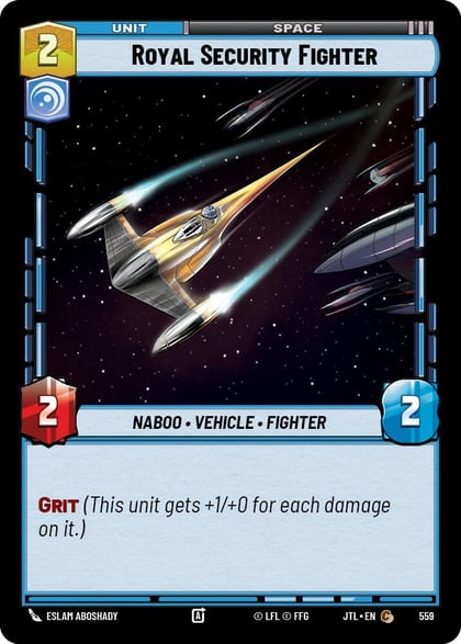 Royal Security Fighter (Foil), Jump to Lightspeed 559