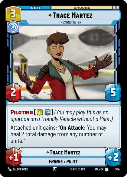 Trace Martez - Trusting Sister (Foil), Jump to Lightspeed 564