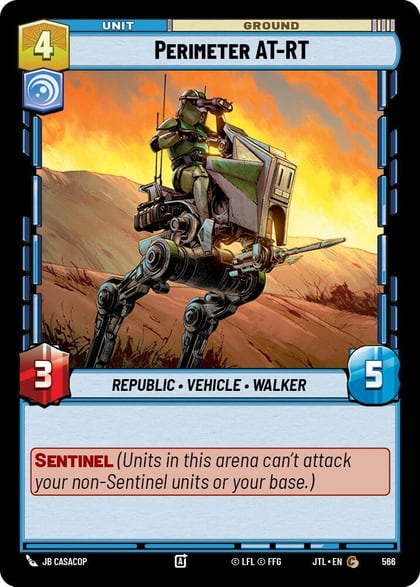 Perimeter AT-RT (Foil), Jump to Lightspeed 566