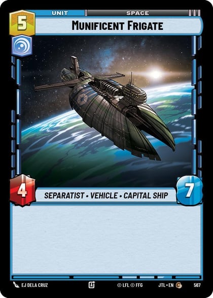 Munificent Frigate (Foil), Jump to Lightspeed 567