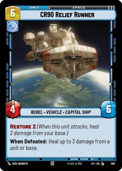CR90 Relief Runner (Foil), Jump to Lightspeed 569
