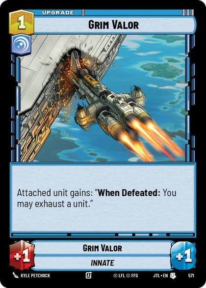 Grim Valor (Foil), Jump to Lightspeed 571