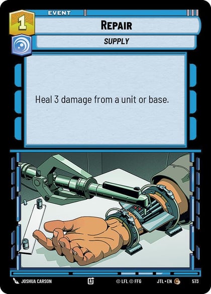 Repair (Foil), Jump to Lightspeed 573