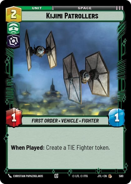 Kijimi Patrollers (Foil), Jump to Lightspeed 580
