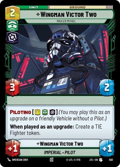 Wingman Victor Two - Mauler Mithel (Foil), Jump to Lightspeed 582