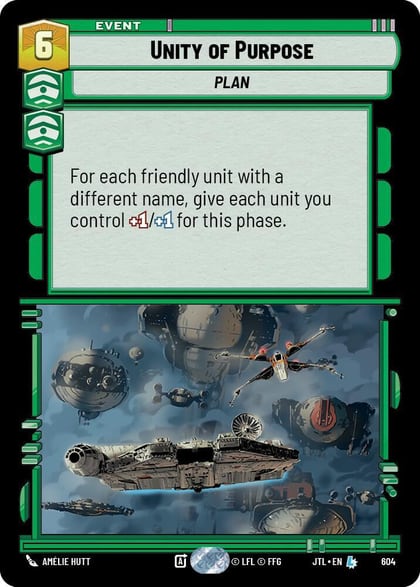 Unity of Purpose (Foil), Jump to Lightspeed 604
