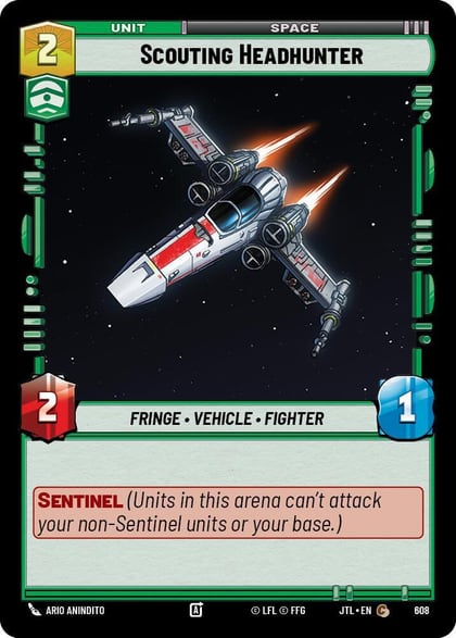 Scouting Headhunter (Foil), Jump to Lightspeed 608