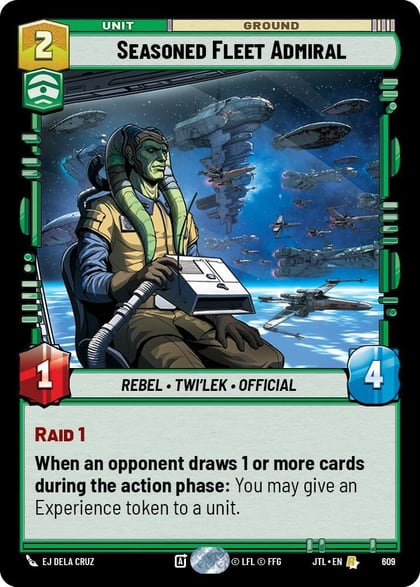 Seasoned Fleet Admiral (Foil), Jump to Lightspeed 609